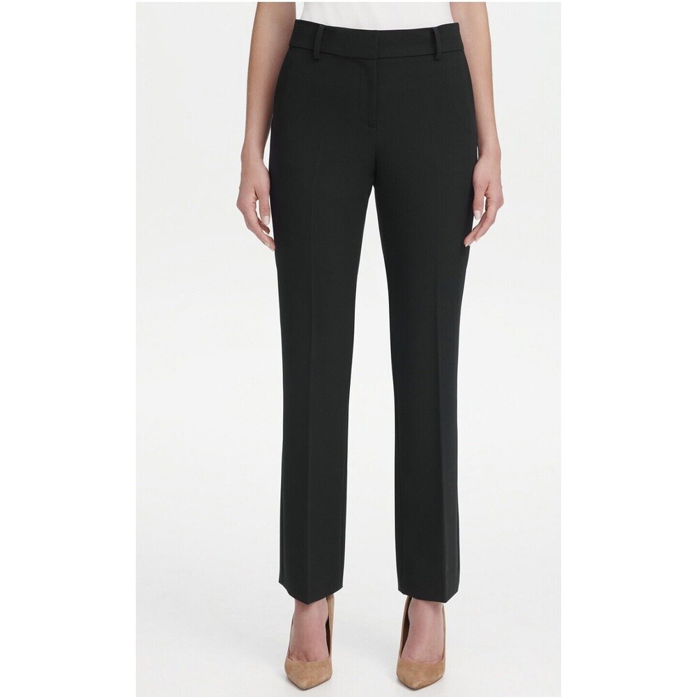 Tommy Hilfiger Sutton Boot Leg Black Pants Size 14 New With Tags